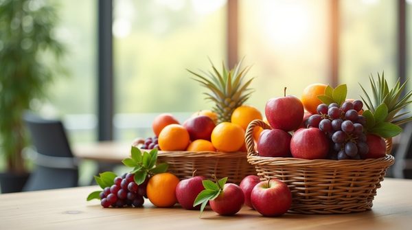 Des paniers de fruits en entreprise pour un bien-être optimal