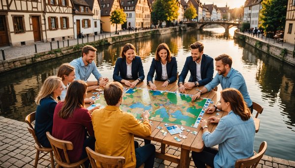 Des activités de team building à strasbourg pour renforcer vos équipes